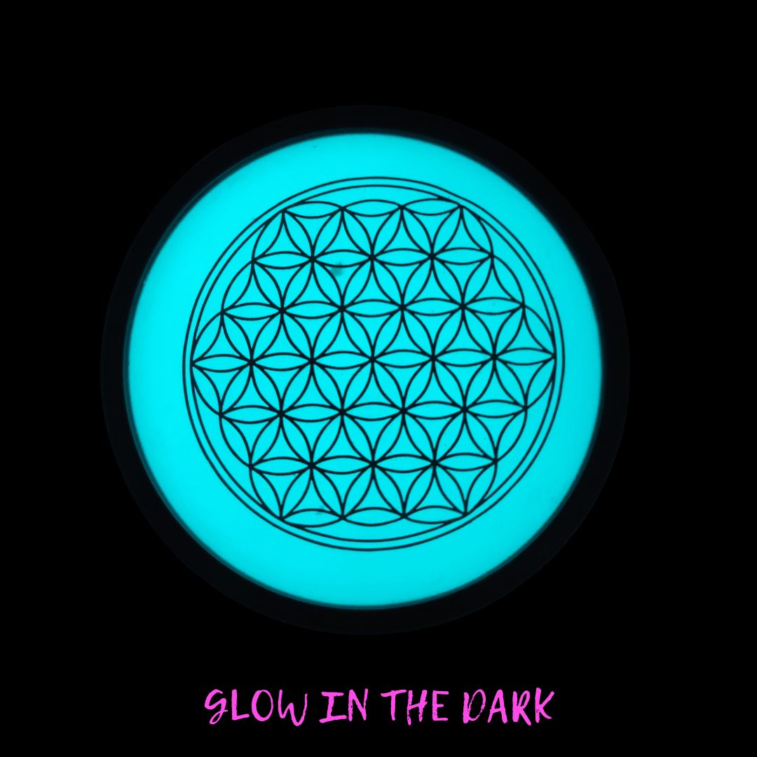 Ubuntu Flower of Life Tray (Glow in the Dark)