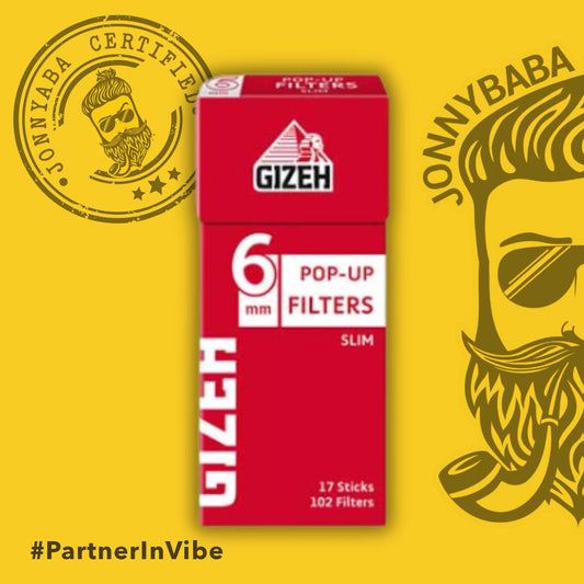 GIZEH Slim Pop-Up Filters - 6mm