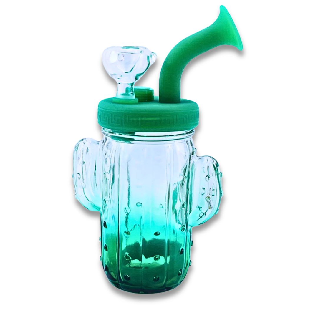 Cactus Silicone Bong