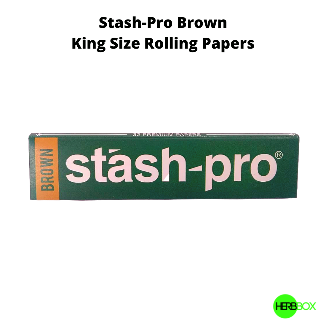 Stash Pro Brown Rolling Papers