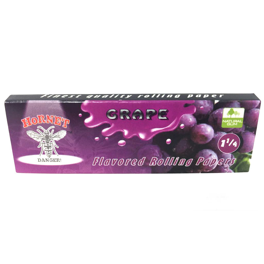 HORNET Grape Flavored 1-1/4 Rolling Paper
