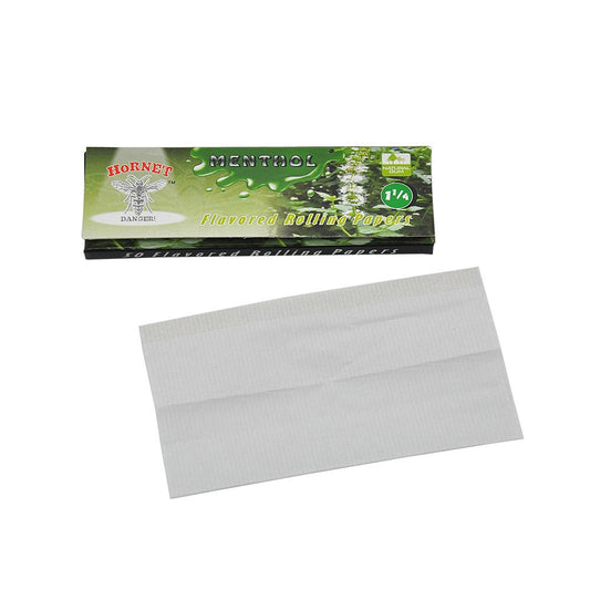 HORNET Menthol Flavored 1-1/4 Rolling Paper