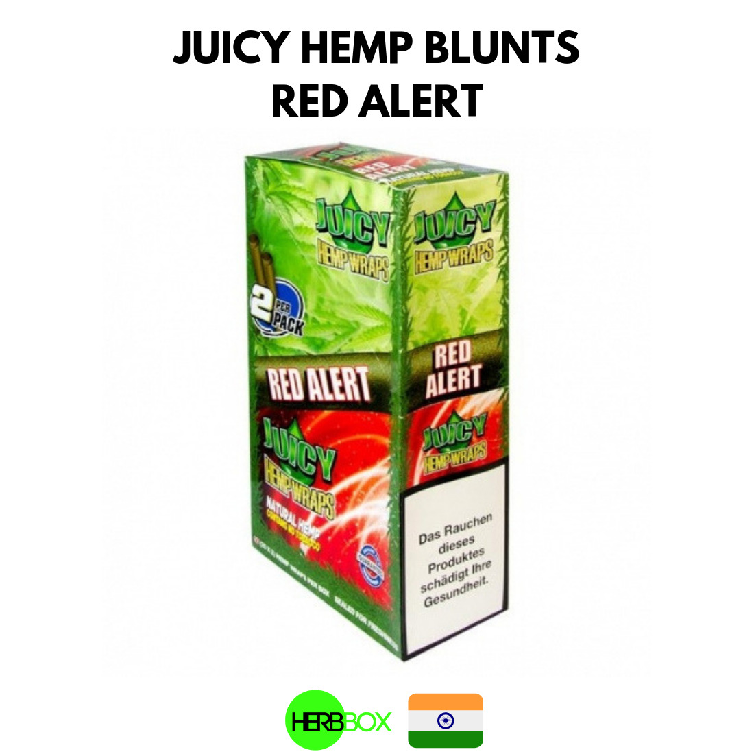 Juicy Jay's Hemp Wraps - Red Alert