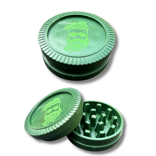 Jonnybaba Acrylic Herb Crusher - Green