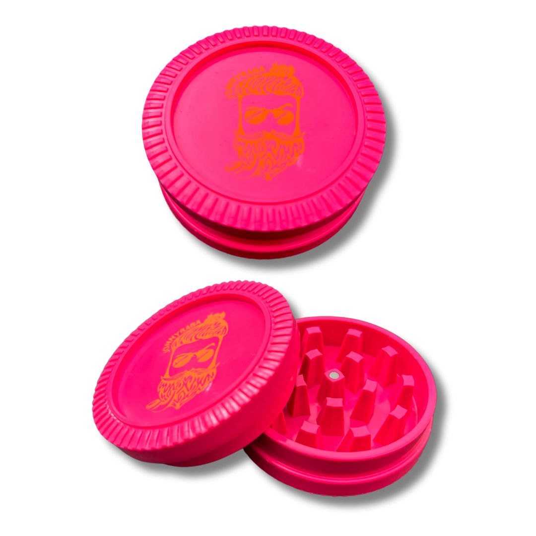 Jonnybaba Acrylic Herb Crusher - Pink
