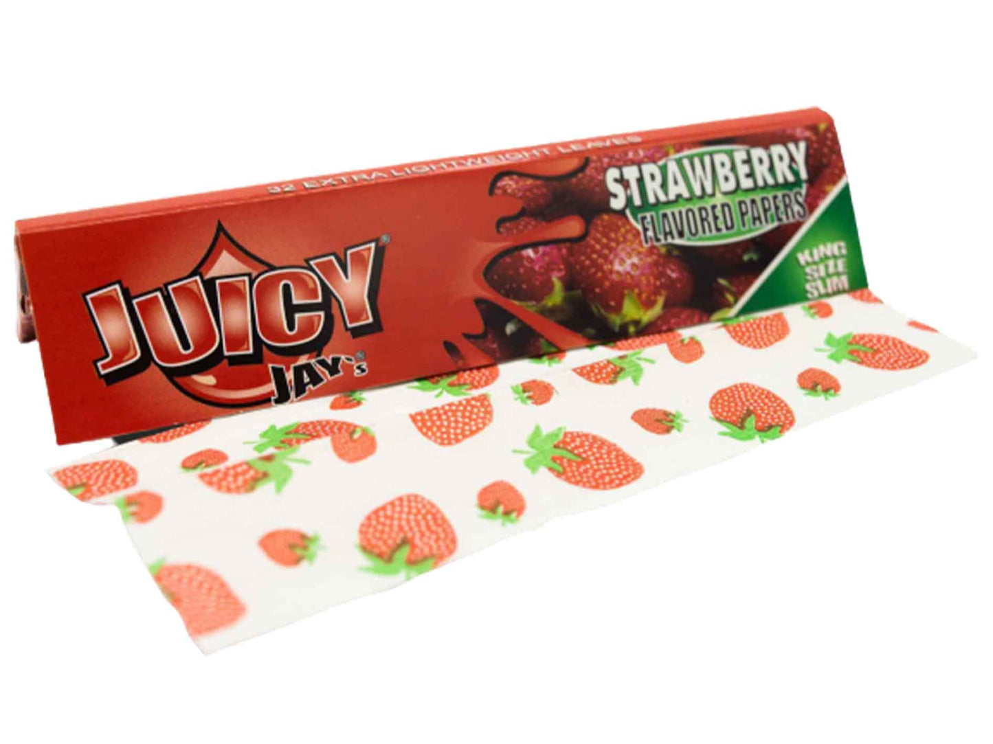 Juicy Jay's Strawberry King Size Rolling Paper