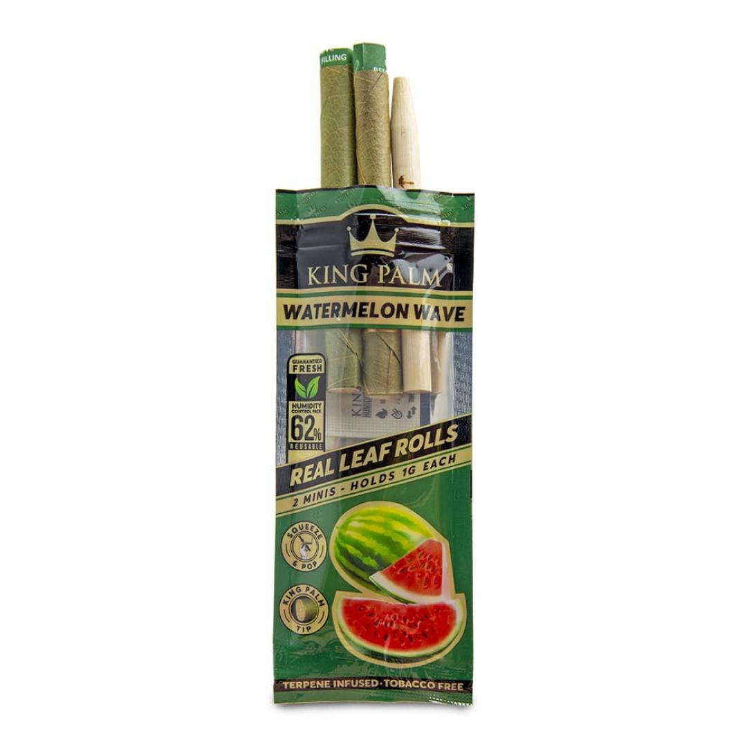 King Palm - 2 Mini rolls - Watermelon Wave