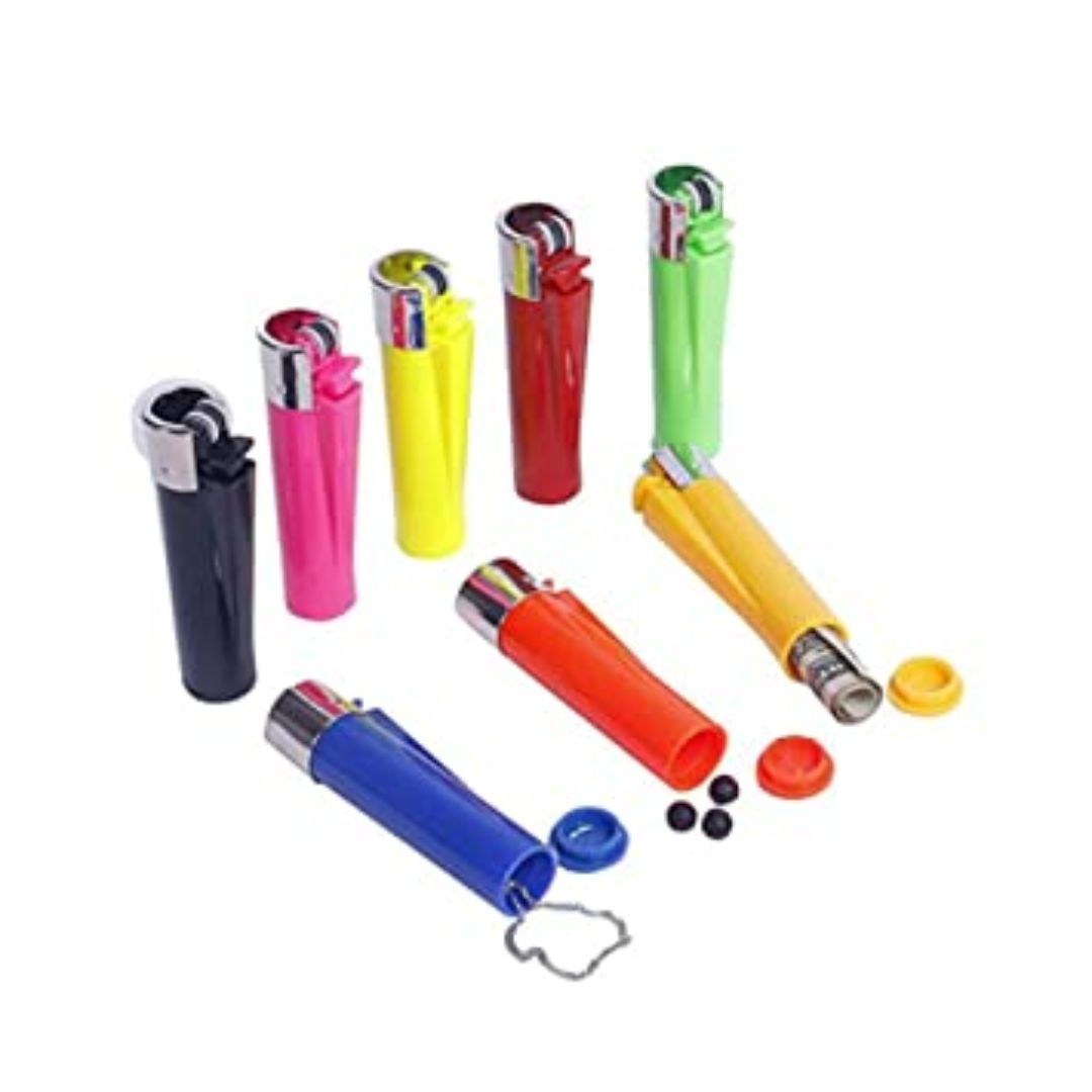 Lighter Shaped Storage Pill Box