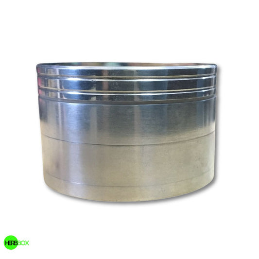 Classic Silver Metal Herb Grinder (50 mm)