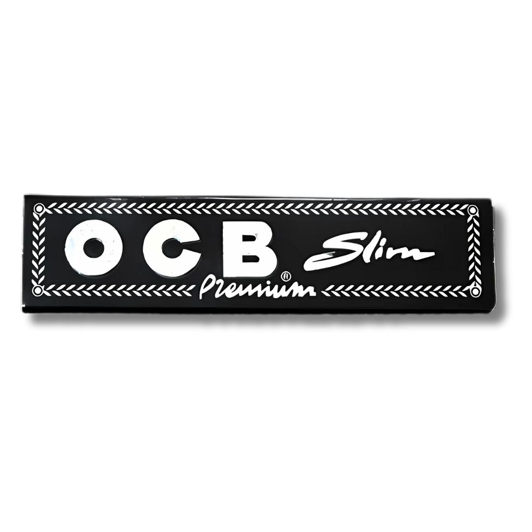 OCB Black Premium Slim Rolling Paper - King Size