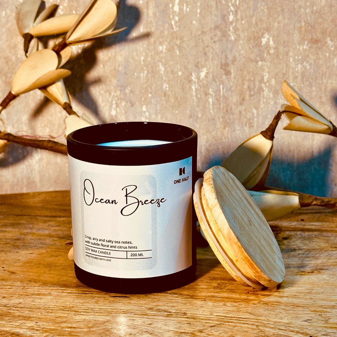 Ocean Breeze - One Half Aromatherapy Candles