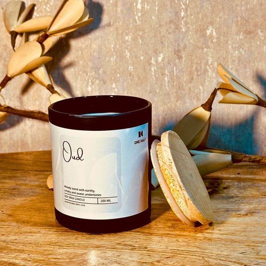 Oud - One Half Aromatherapy Candles