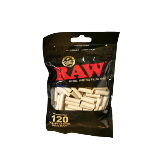 RAW Black Slim Cellulose Filters - 22*6 mm