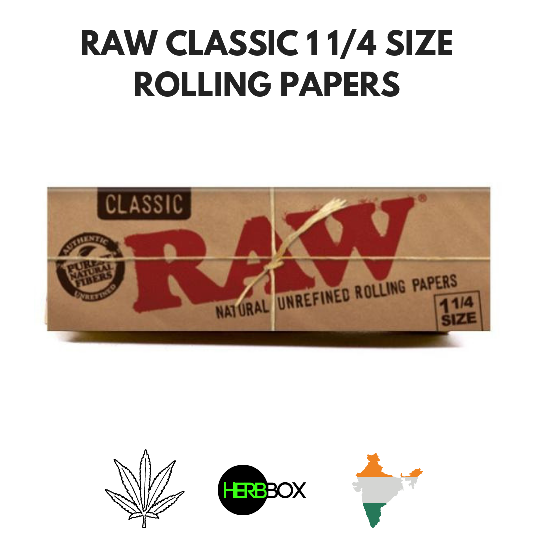 RAW Classic 1 1/4 Size Rolling Papers