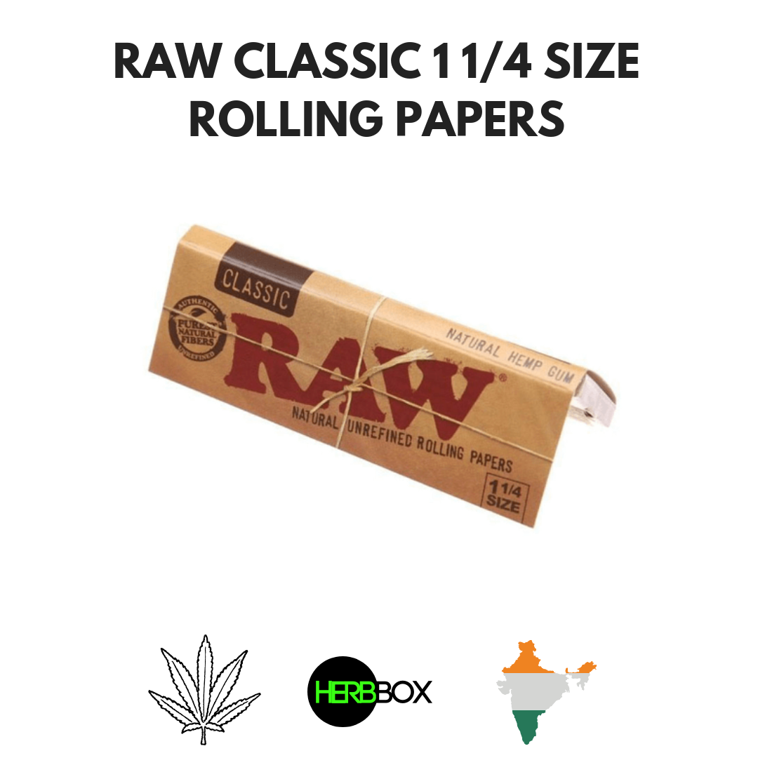 RAW Classic 1 1/4 Size Rolling Papers