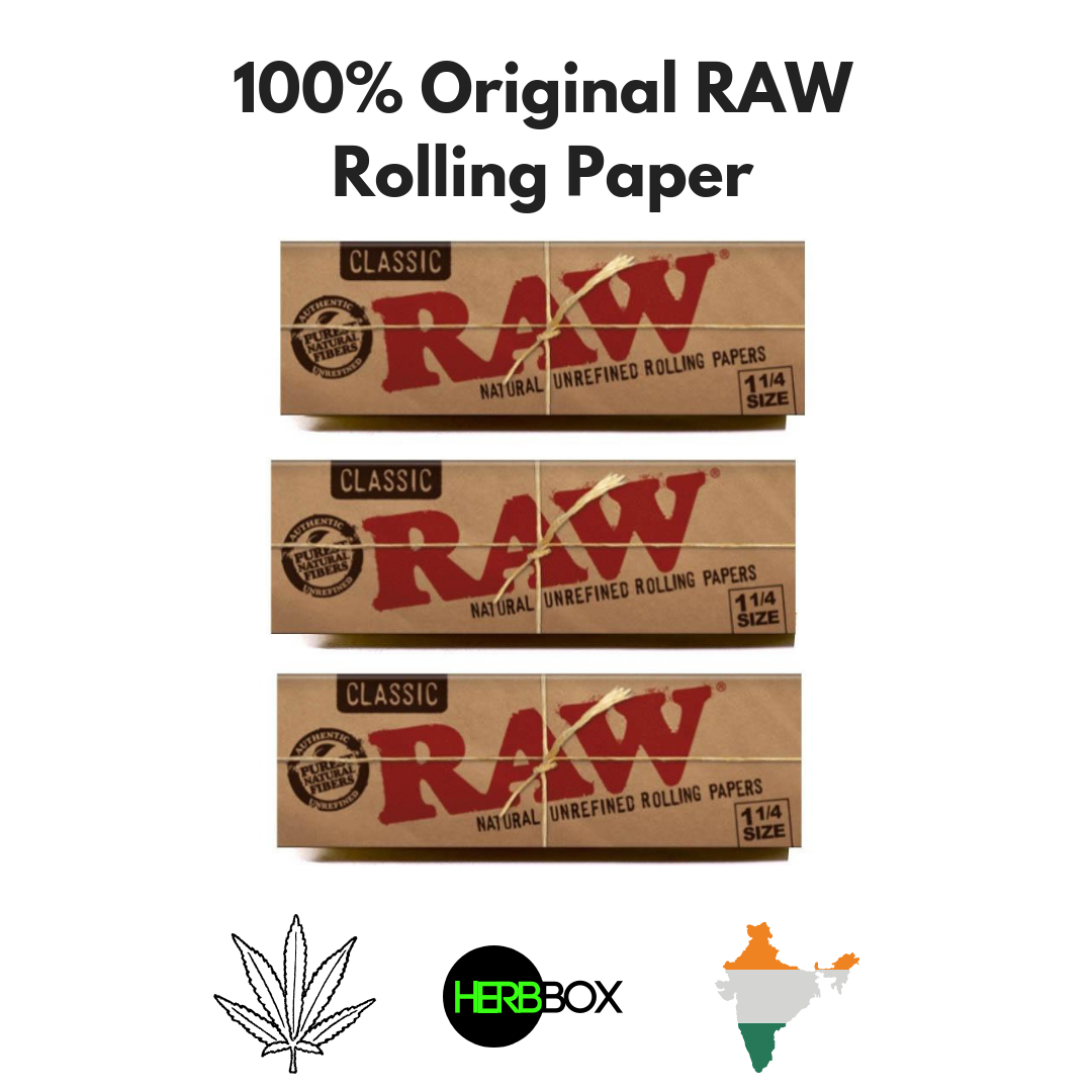 RAW Classic 1 1/4 Size Rolling Papers