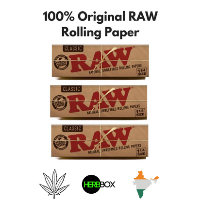 RAW Classic 1 1/4 Size Rolling Papers