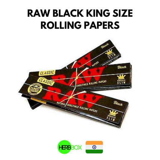 RAW Black King Size Rolling Papers