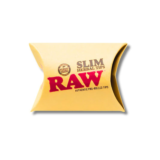 RAW Pre-rolled Slim Filter Tips - 21 Tips