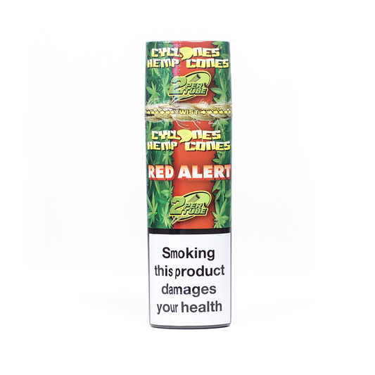 Cyclones Pre Rolled Hemp Blunt Cones - RED ALERT
