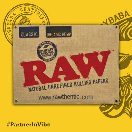 Raw Canvas Sign