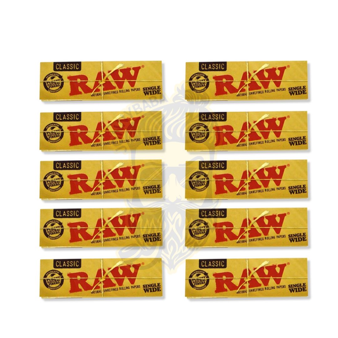 Raw Classic Single Wide - 50 sheets