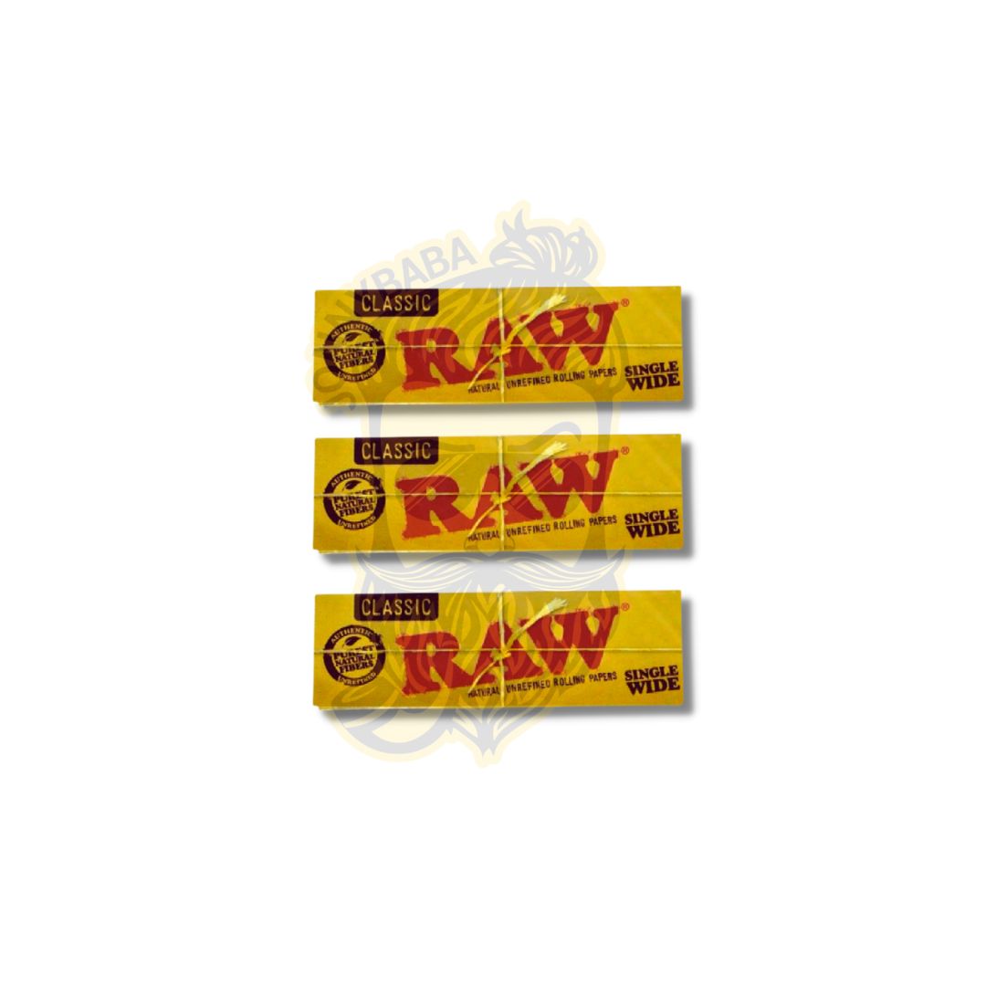 Raw Classic Single Wide - 50 sheets