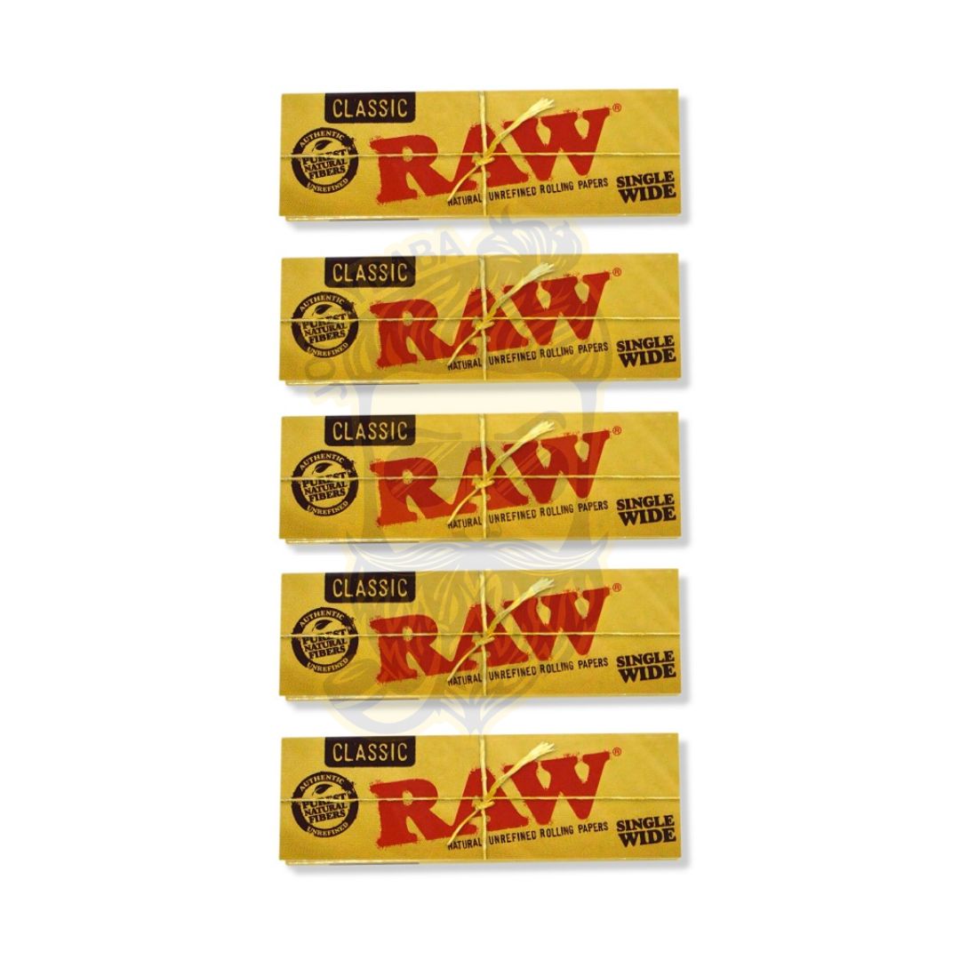Raw Classic Single Wide - 50 sheets