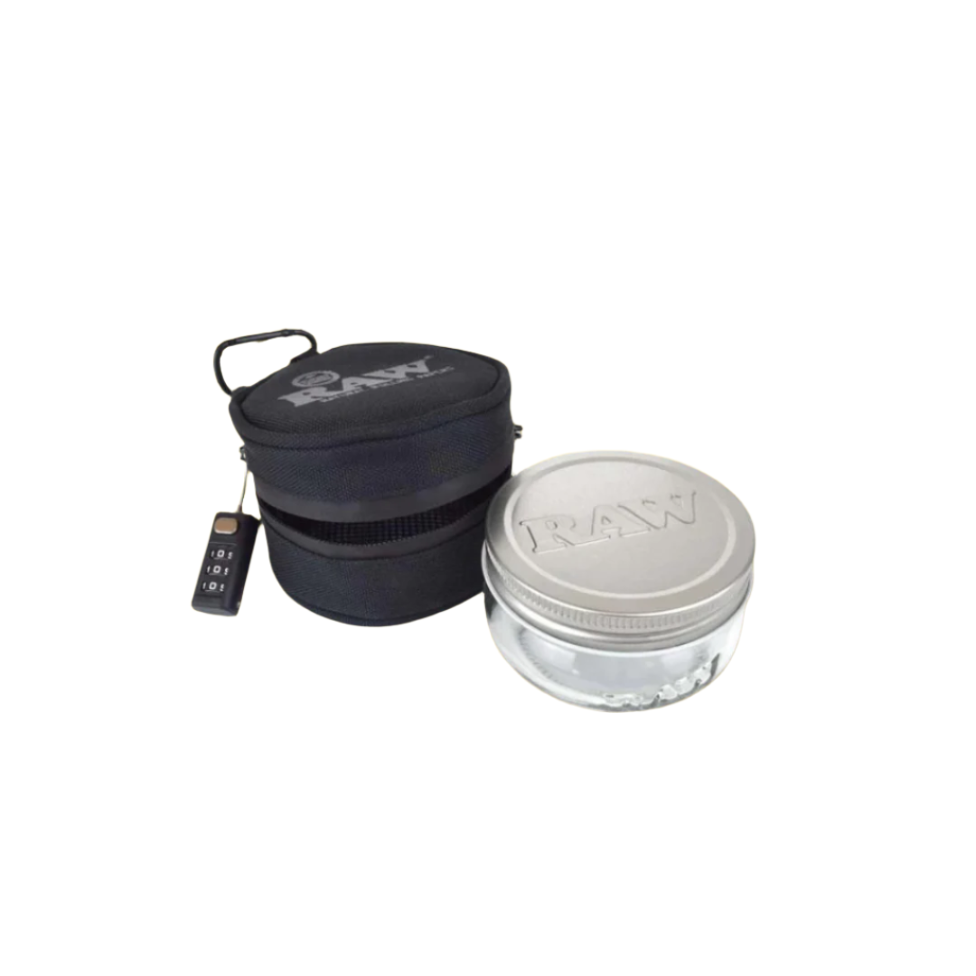 Raw Smell Proof Cozy & Mason Jar