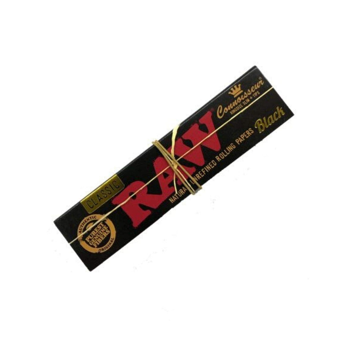 RAW Classic Black Connoisseur King size Slim
