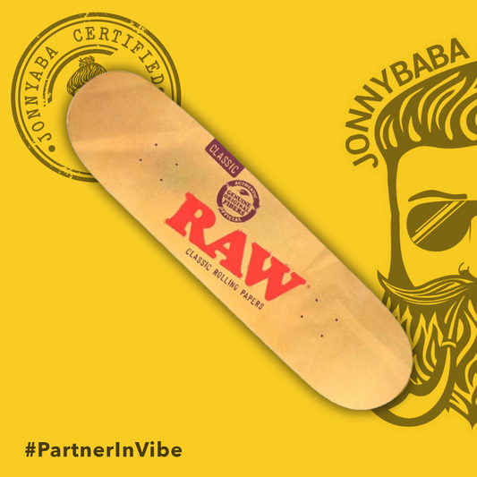 Raw Skateboard Deck Classic and Bricks