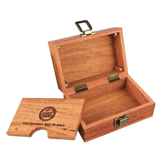 Raw Wooden Stash Box