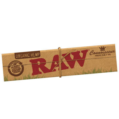 RAW Organic Hemp Connoisseur ks rolling Paper