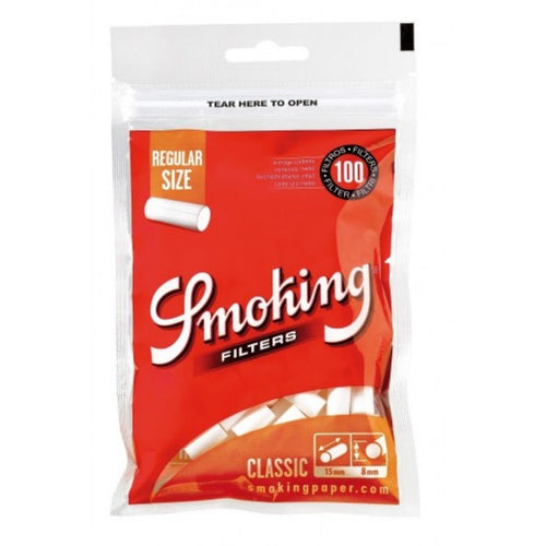 Smoking Classic Regular Filter 15 x 8 mm - 100 Filter