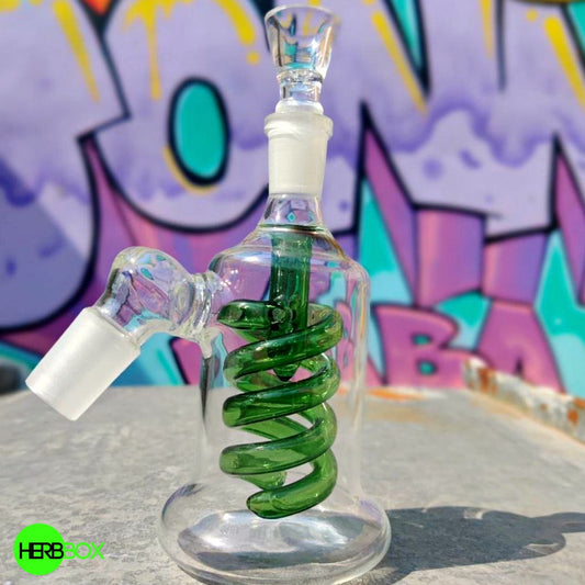 Spiral Percolator Glass Ashcatcher