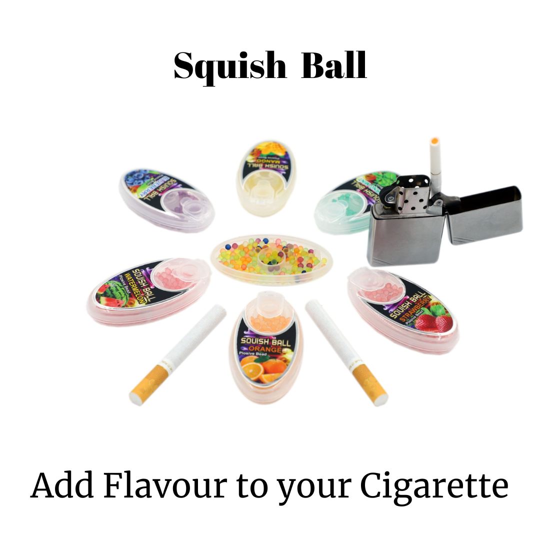 Squish Ball - Cigarette Beads