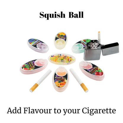 Squish Ball - Cigarette Beads