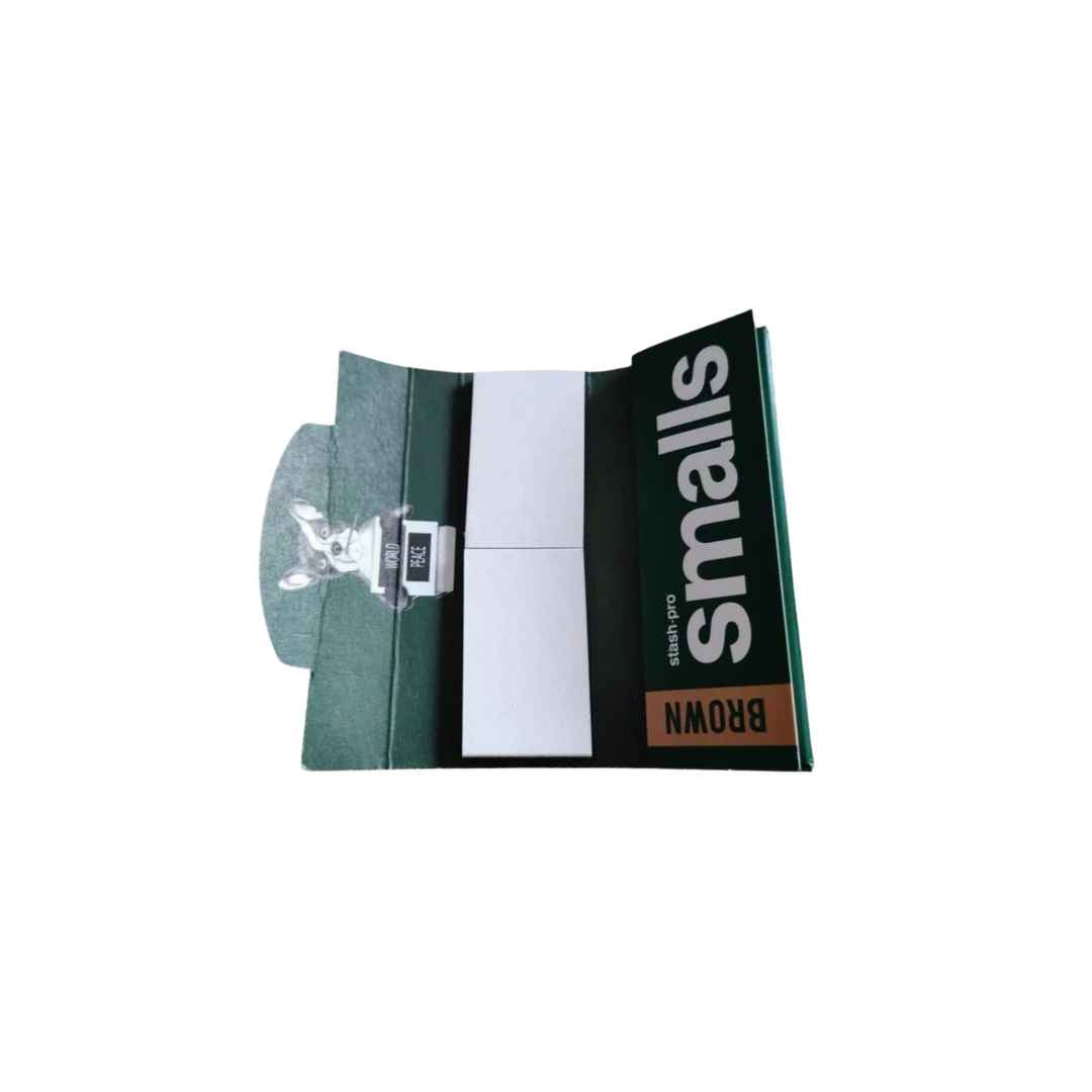 Stash Pro Small brown Rolling paper + Tips