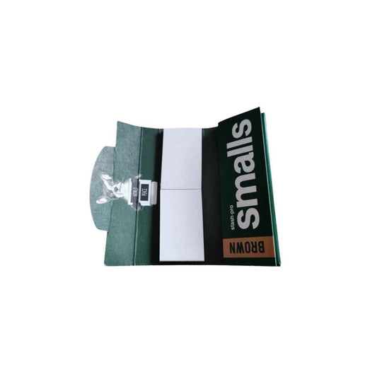 Stash Pro Small brown Rolling paper + Tips