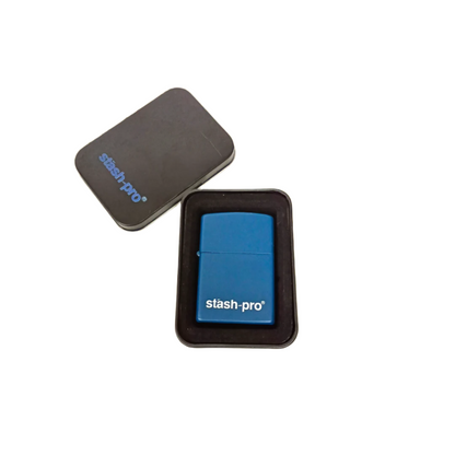 Stash-Pro Flip Top Lighter With Metal Case