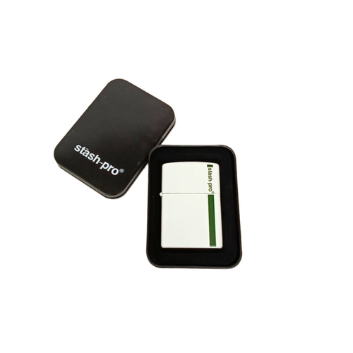 Stash-Pro Flip Top Lighter With Metal Case