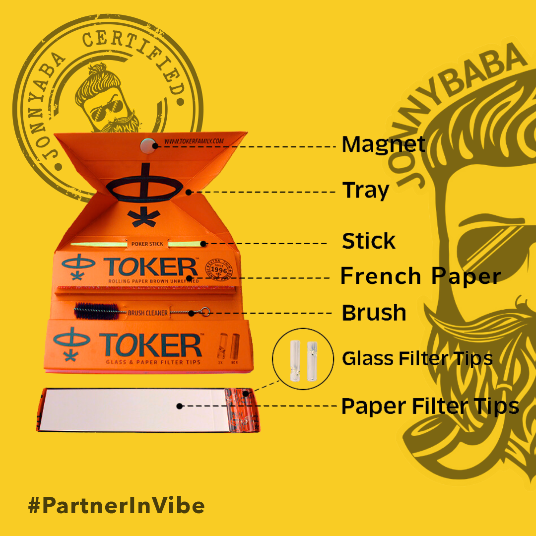 Toker Rolling Paper Kit