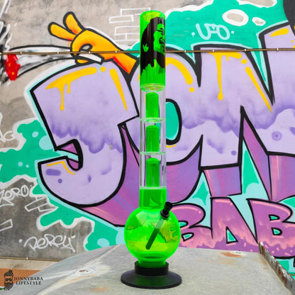 Verdent Triple Percolator Bong Acrylic - 20 Inch