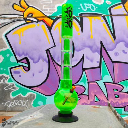 Verdent Triple Percolator Bong Acrylic - 20 Inch