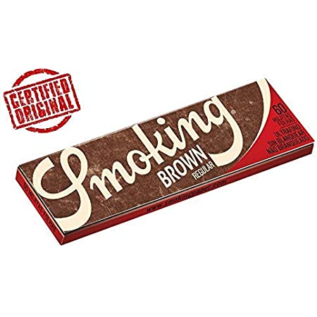 Smoking Brown Regular (1-1/4th) Rolling Papers