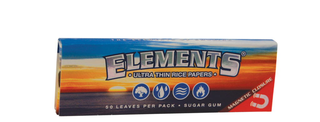 ELEMENTS 1-1/4 Slim Rice Rolling Papers