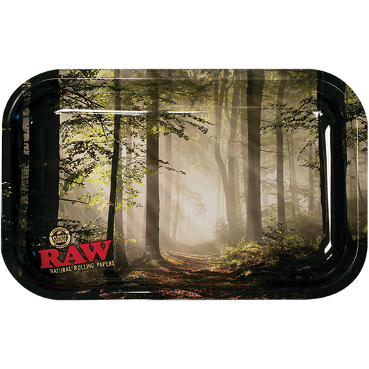 Raw Smokey Forest Rolling Tray | Herbbox