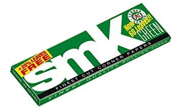 smk Green Regular (1-1/4th) Rolling Papers