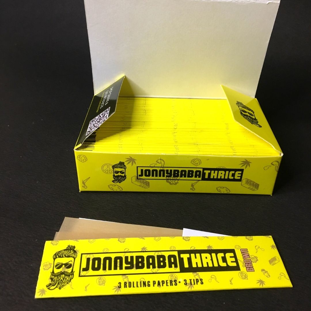 Jonnybaba Thrice Brown King size Box - Pack of 50