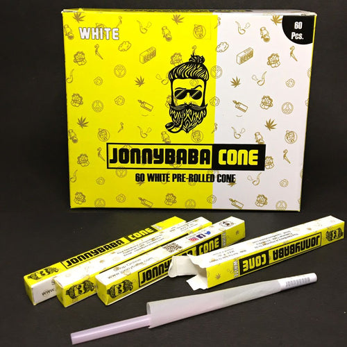 Jonnybaba King Size White Cone - Box
